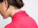 ULTRA SOFT KNIT TOP IN GERANIUM