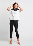 UPTOWN CHIC COLOR BLOCK TOP