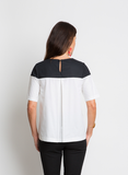 UPTOWN CHIC COLOR BLOCK TOP